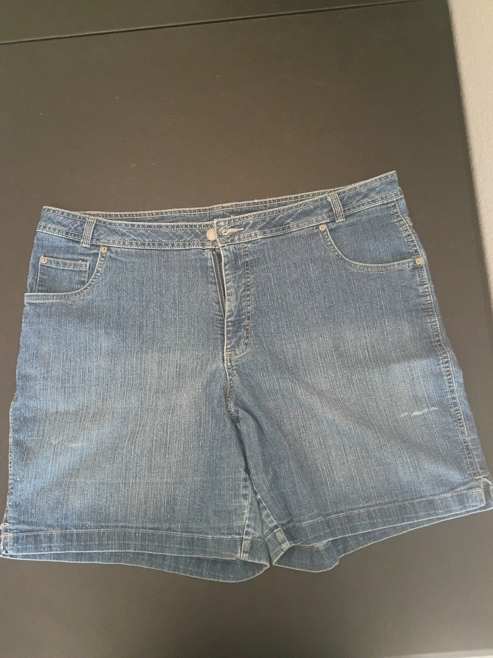 Just My Size Women’s Plus Size Denim Shorts Stretch Jean Shorts - Size 18W